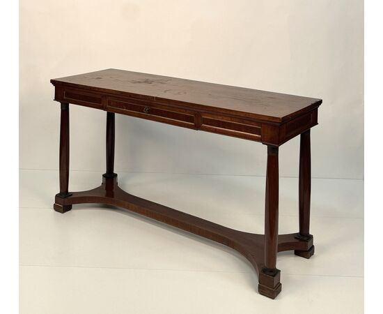 20th-century mahogany desk