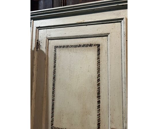 PTS899 - No. 6 Lacquered doors, with frame, 18th century, various sizes (approx. 80x200 H)