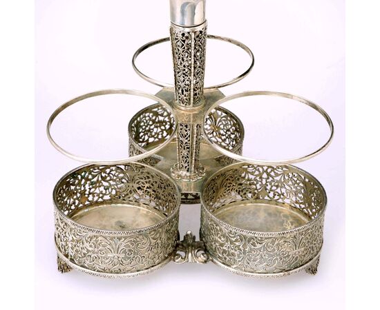 Portabottiglie in Argento Europa Primi '900