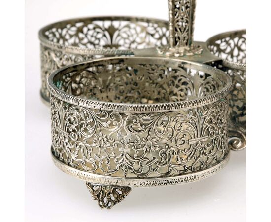 Portabottiglie in Argento Europa Primi '900