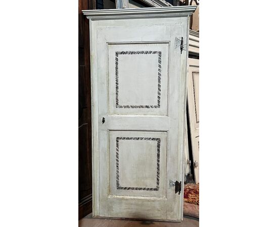 PTS899 - N. 6 Porte laccate, con telaio, epoca '700, misure diverse (circa 80x200 H)