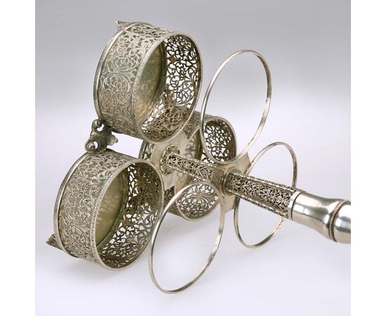 Portabottiglie in Argento Europa Primi '900