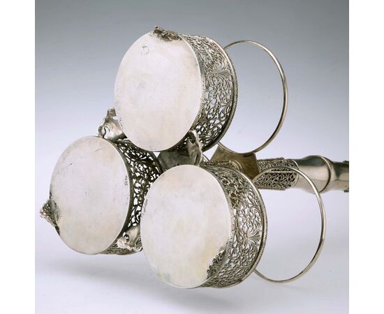 Portabottiglie in Argento Europa Primi '900