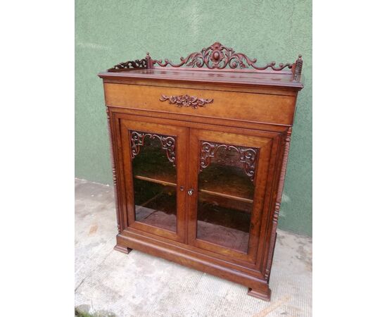 PICCOLA CREDENZINA IN MOGANO