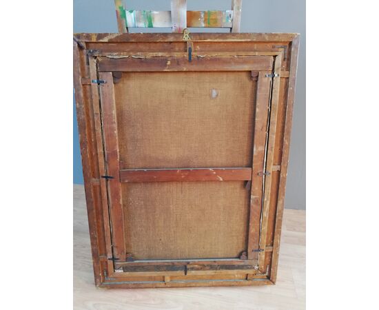 Painting with flowers