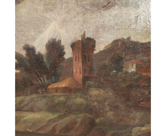 Paesaggio con figure 600