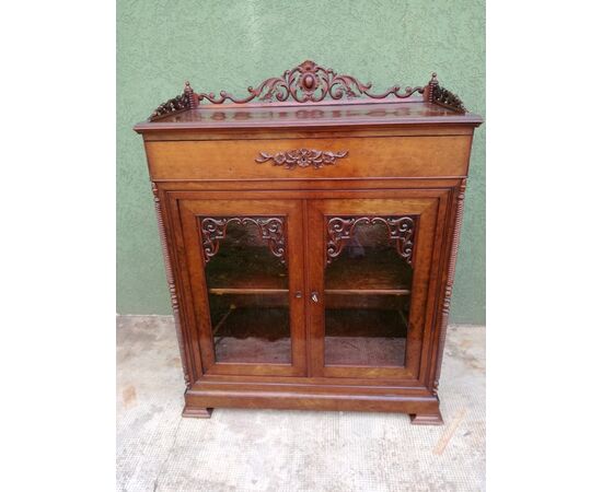 PICCOLA CREDENZINA IN MOGANO