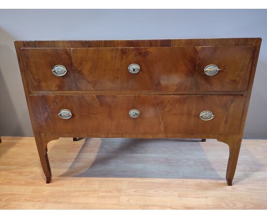 Directoire chest of drawers with 2 drawers