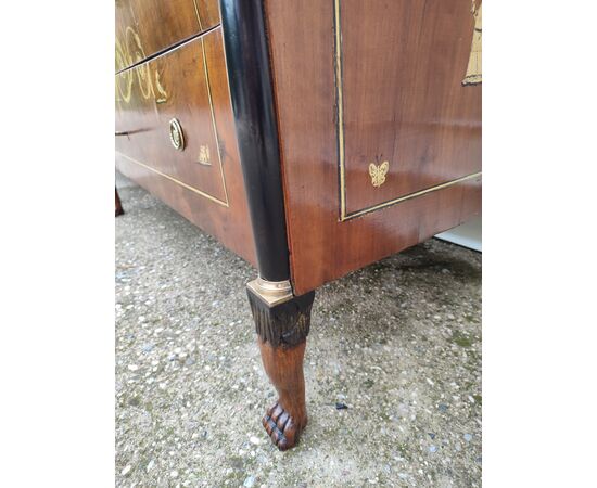 Pair of inlaid chests of drawers
