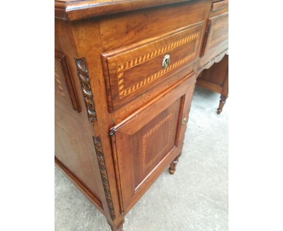 Scrivania da centro Luigi XVI