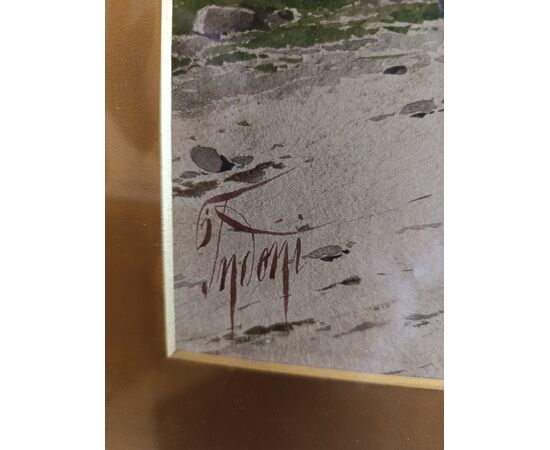 Acquerello di Filippo Indoni