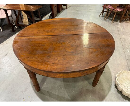 Large round table