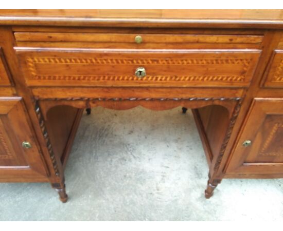 Scrivania da centro Luigi XVI