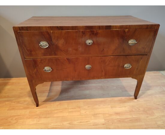 Directoire chest of drawers with 2 drawers