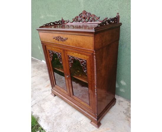 PICCOLA CREDENZINA IN MOGANO