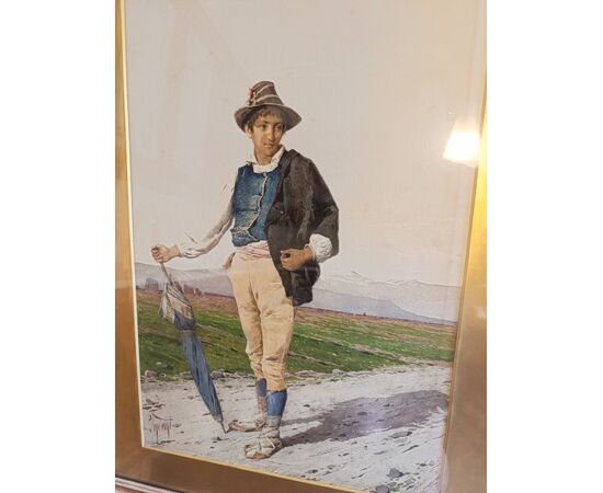 Acquerello di Filippo Indoni