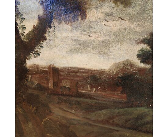 Paesaggio con figure 600