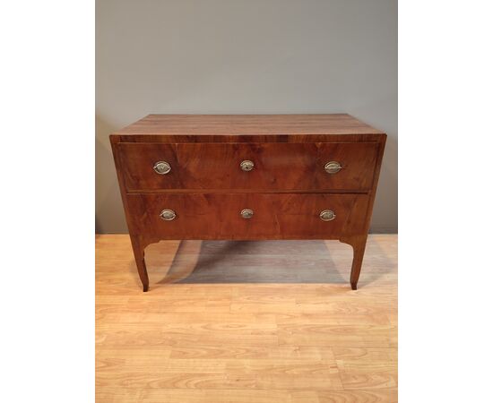 Directoire chest of drawers with 2 drawers