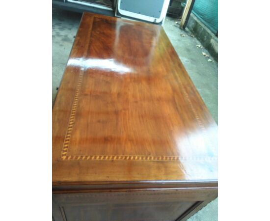 Scrivania da centro Luigi XVI