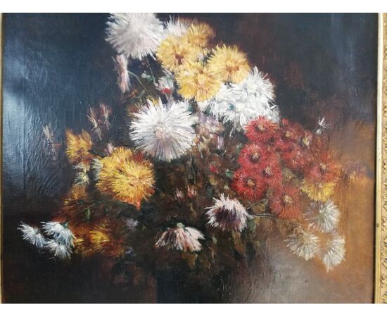 Painting with flowers