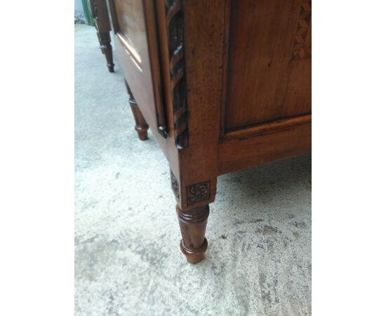 Scrivania da centro Luigi XVI