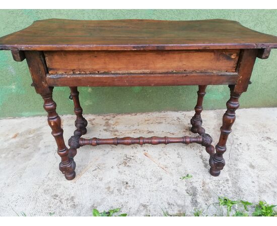 Scrivania in noce Rocchetto 600