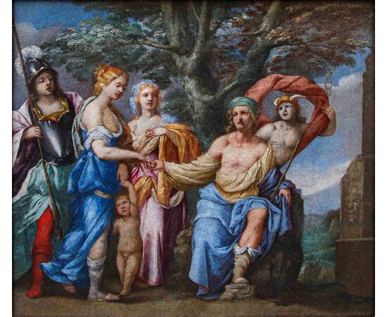 Jacopo Confortini (Firenze, 1602 - 1672)  Giudizio di Paride