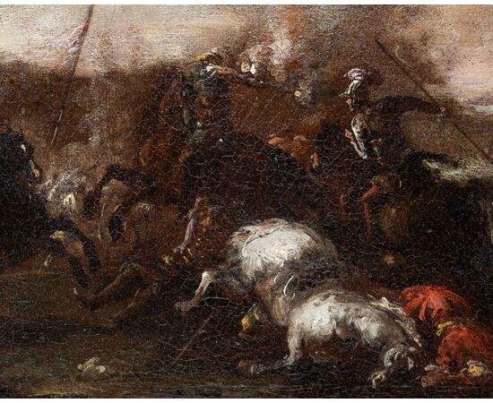 Francesco Graziani (attivo nella seconda metà del XVII secolo), Scene di battaglia