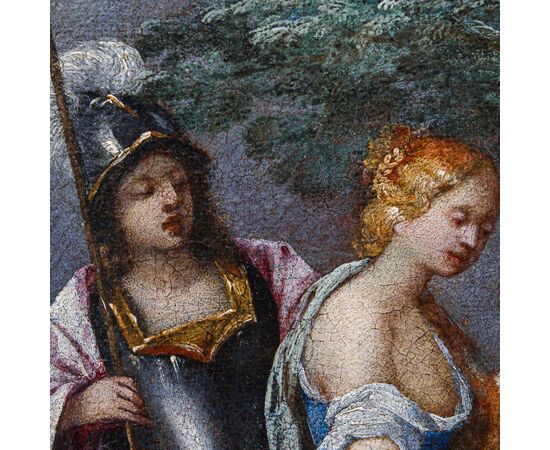 Jacopo Confortini (Firenze, 1602 - 1672)  Giudizio di Paride