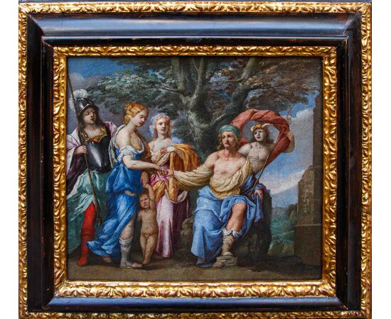 Jacopo Confortini (Firenze, 1602 - 1672)  Giudizio di Paride