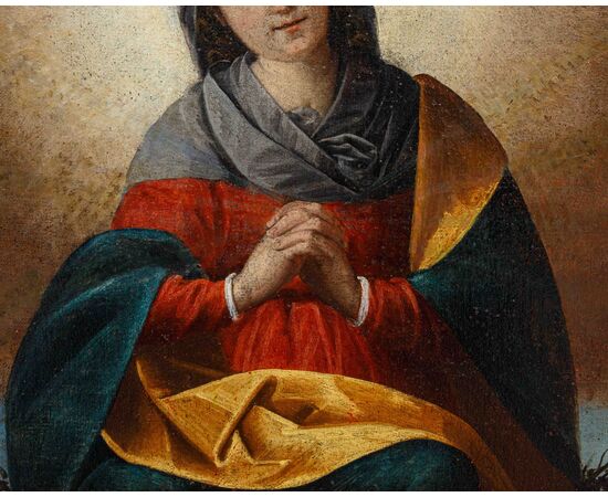 Scuola lombarda del XVII secolo, Madonna orante