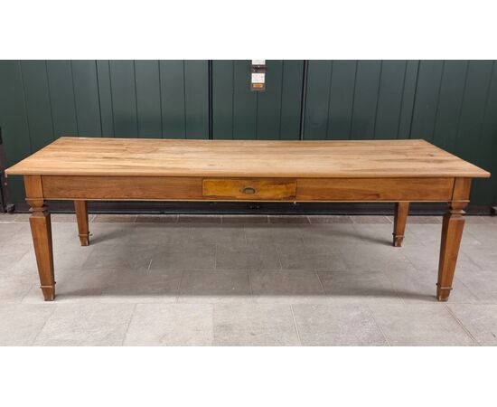 Timeless Elegance: The Large 19th Century Venetian Walnut Table