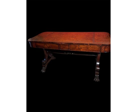 Scrivania regency inglese