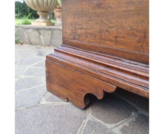 18th-century walnut chest from Emilia Romagna