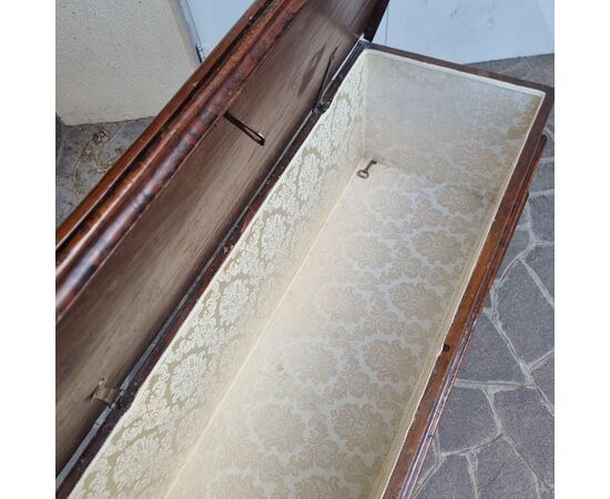 18th-century walnut chest from Emilia Romagna