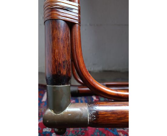 Rosewood console table by Tito Agnoli for Pierantonio Bonacina, 1960s vintage