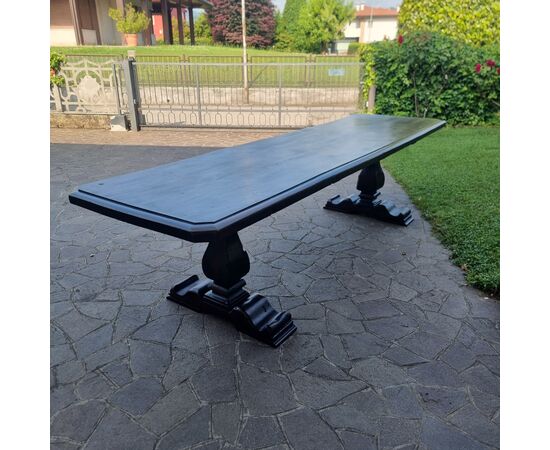 Tavolo fratino in noce del 600 Veneto da monastero