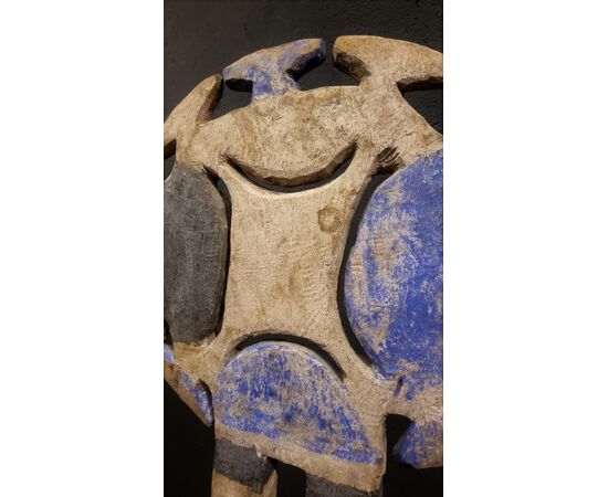 MASCHERA TRIBALE BOBO NUNA FINE 800 BURKINA FASO