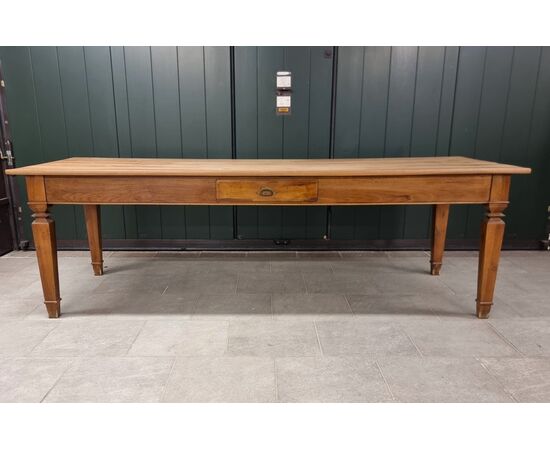 Timeless Elegance: The Large 19th Century Venetian Walnut Table