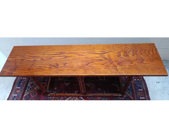 Rosewood console table by Tito Agnoli for Pierantonio Bonacina, 1960s vintage