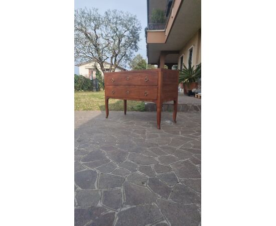 "700s Vicenza Directory walnut chest of drawers