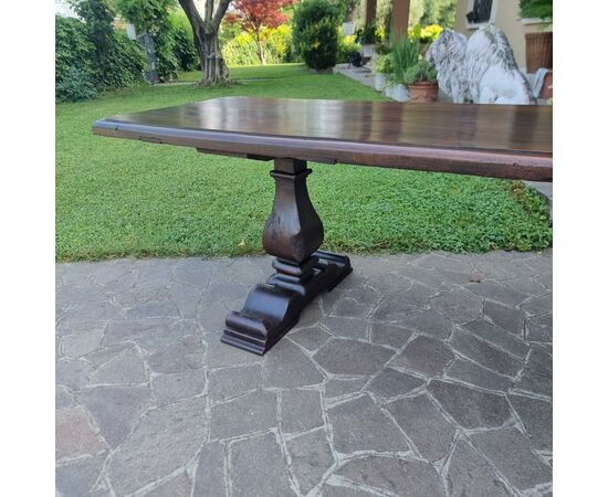 Tavolo fratino in noce del 600 Veneto da monastero