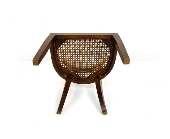 Four mahogany chairs, 19th century