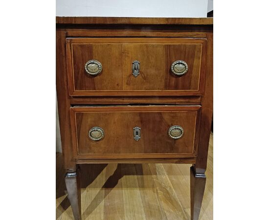 PAIR OF LOUIS XVI NIGHTSTANDS, SECOND HALF OF THE 18TH CENTURY