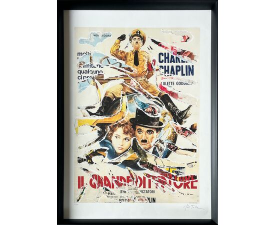 The Great Dictator - Mimmo Rotella (1918-2006)