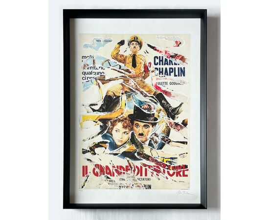 The Great Dictator - Mimmo Rotella (1918-2006)