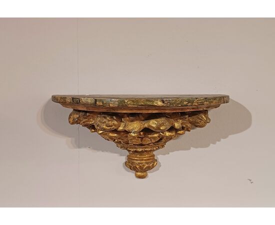 COPPIA DI MENSOLE NEOCLASSICHE FINE XVIII SECOLO