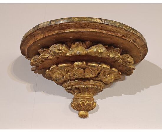 COPPIA DI MENSOLE NEOCLASSICHE FINE XVIII SECOLO