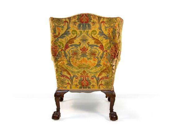 Mahogany armchair, England, 19th century