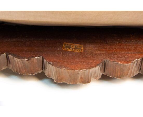 Mahogany armchair, England, 19th century